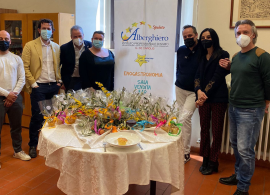 Pasqua con l’Istituto Alberghiero di Spoleto